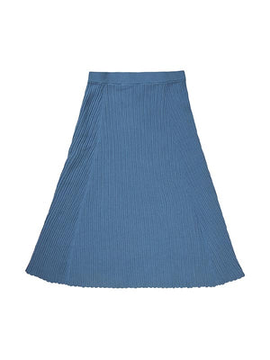 Fine Knit Cotton Skirt