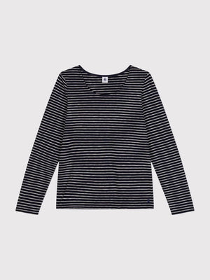 Long-Sleeved striped T-shirt