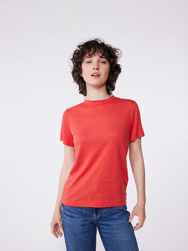 Iconic linen T-shirt