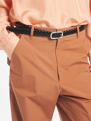 Leather belt