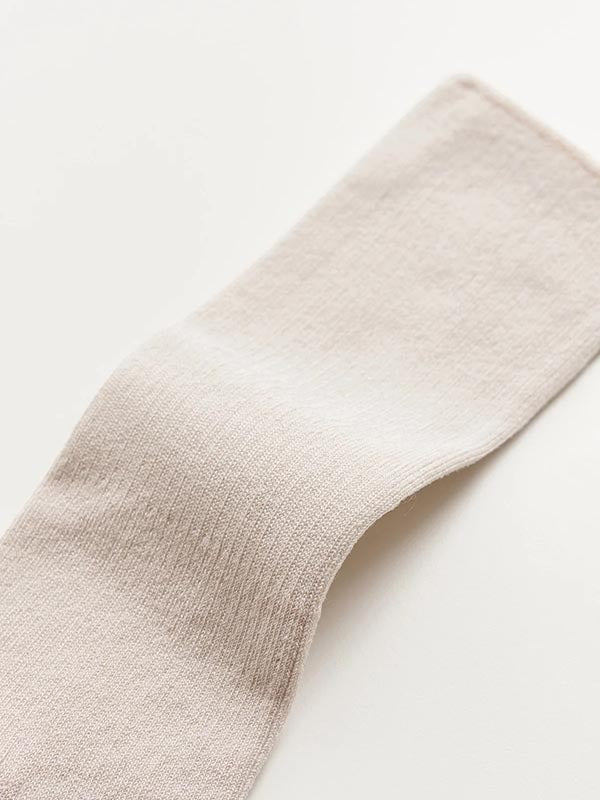 Cotton Rib Socks