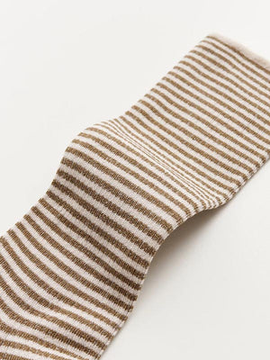 Cotton stripe socks