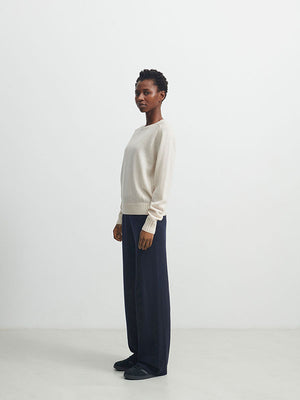 Raw Wool Light Sweater