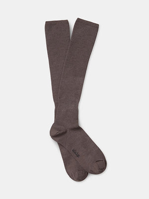 Wool knee socks