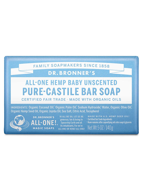 Baby- mild unscented Pure-Castile Bar Soap