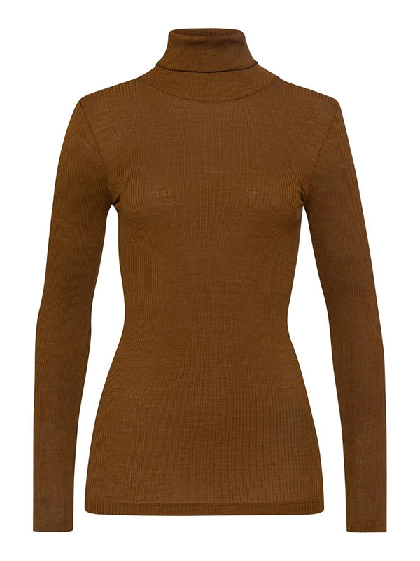 Ellis Woolen Silk Turtleneck